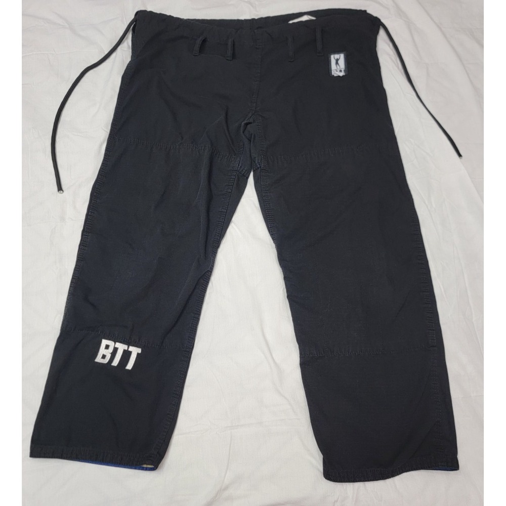 Fuji BJJ Gi A3 Black Brazilian Top Team BTT Jiu Jitsu Kimono Uniform Pants Adult
